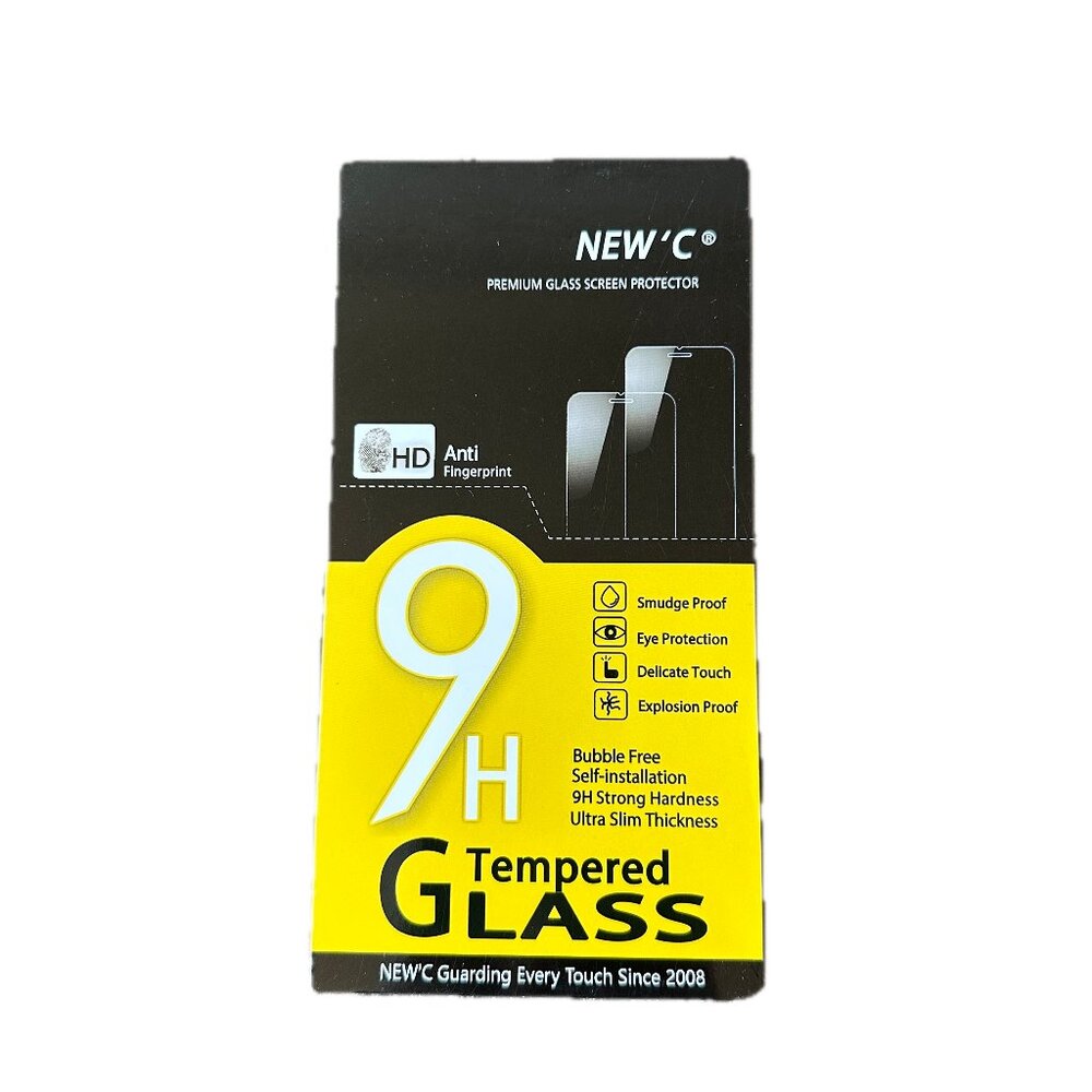 NEW'C Tempered Glass Screen Protector & Camera Lens Film For iPhone 16 Pro